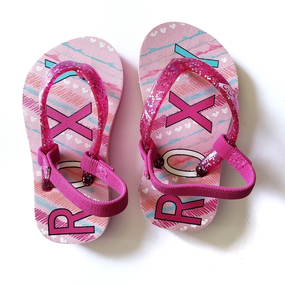 roxy kids flip flops